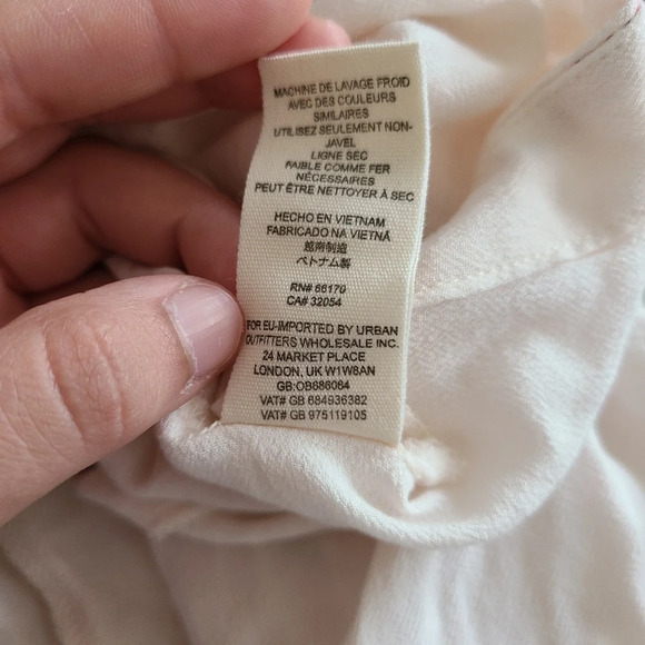 Free People Alabaster Combo Floral Long Sleeve Tunic Mini Dress Size Small - Picture 7 of 16